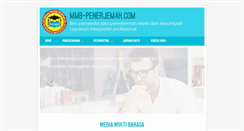 Desktop Screenshot of mmb-penerjemah.com